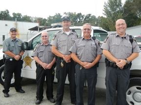 Sergeant Griffith and Deputies Jarratt, Joyner, and Griggs
