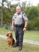 Canine Unit Deputy Busching and Molly
